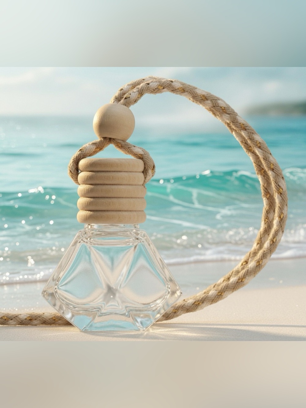 8ml Ocean Breeze Car Freshie Diffuser - Fresh Sea Air & Coastal Clean